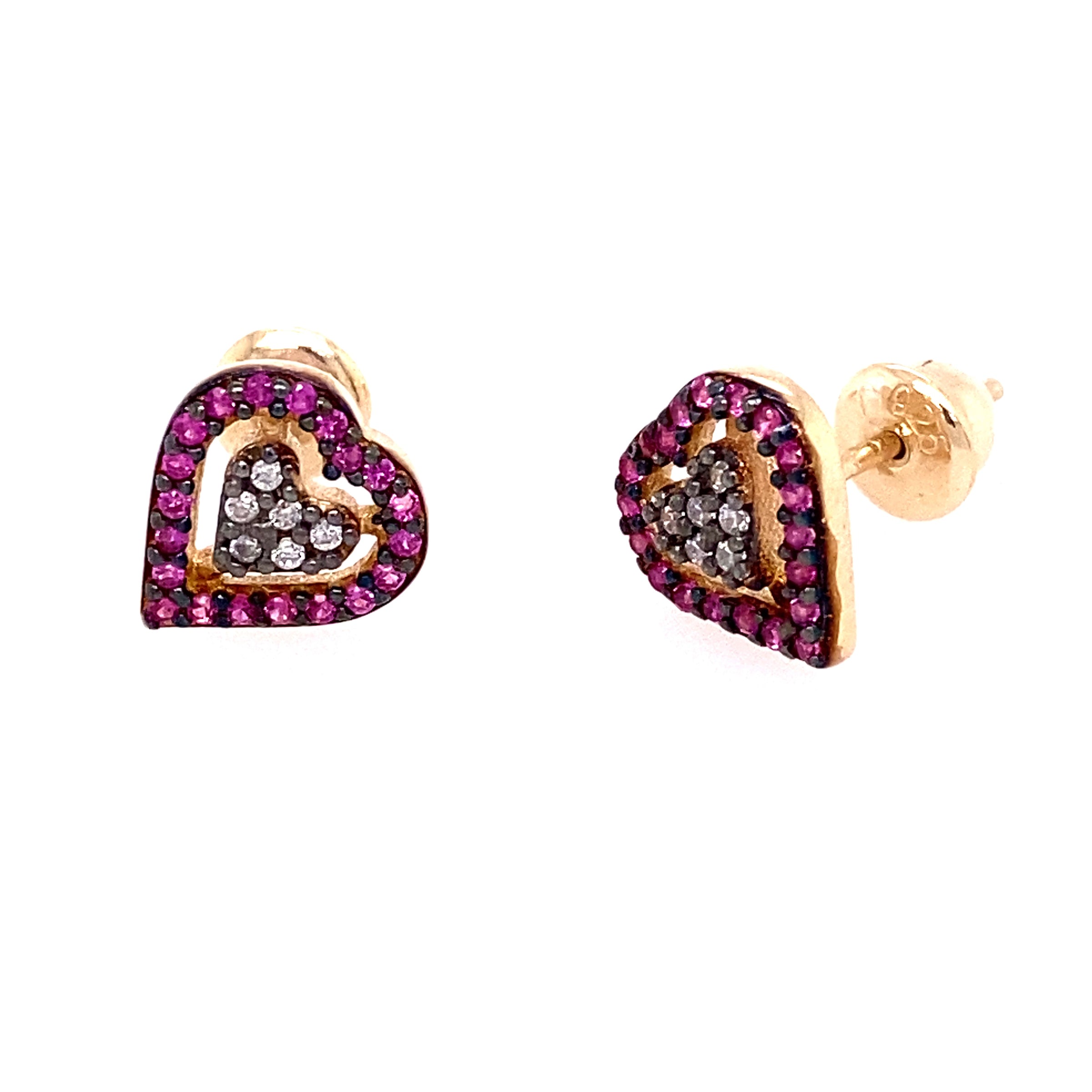 Aretes de Corazones