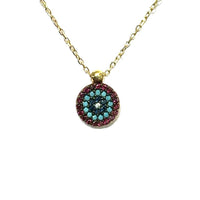 Turkish Eye Necklace 4N