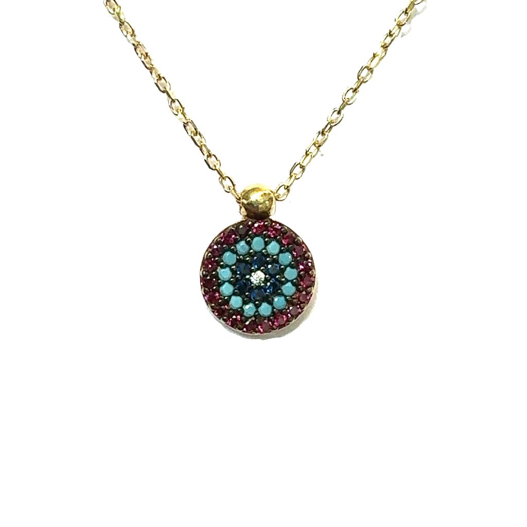 Turkish Eye Necklace 4N