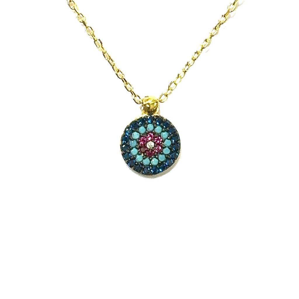 Turkish Eye Necklace 4N
