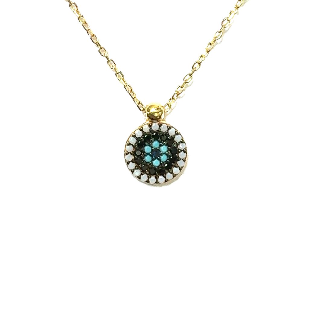 Turkish Eye Necklace 4N