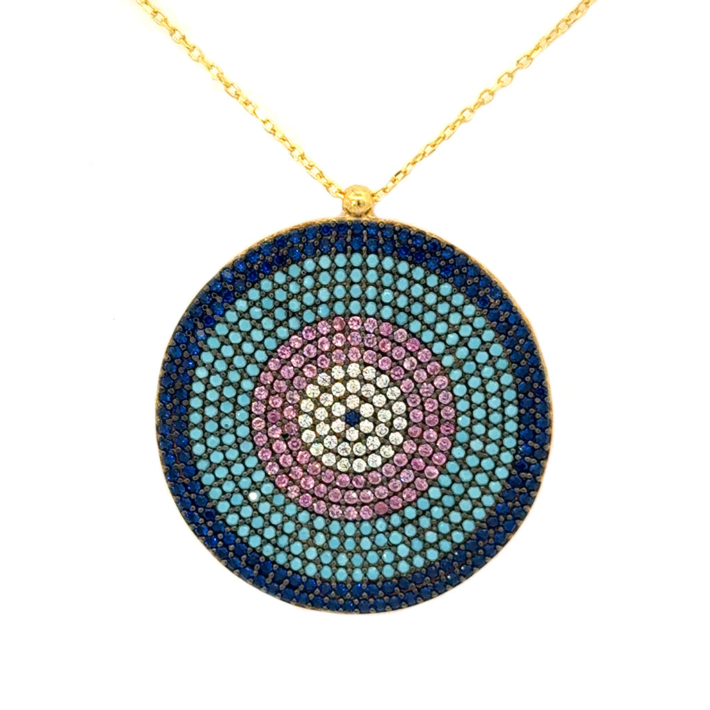 Turkish Eye Necklace 13N