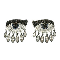 Aretes Ojo con Gotas