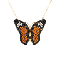 Collar Mariposa Monarca DO