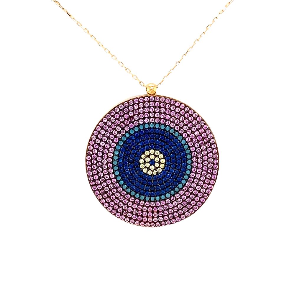 Turkish Eye Necklace 13N