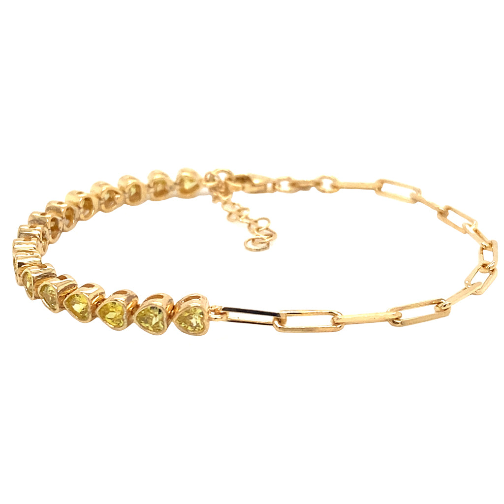 Pulsera Tenis Corazón