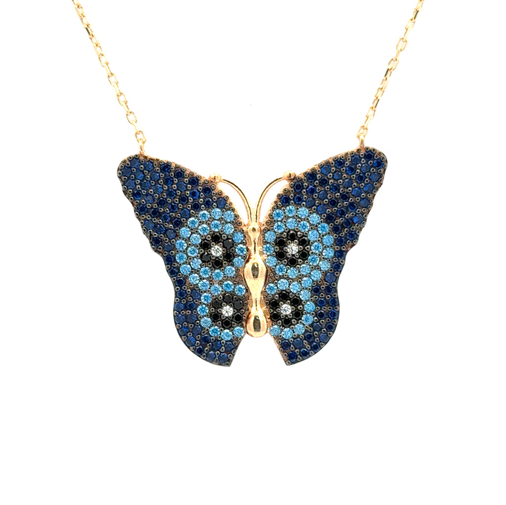 Collar Mariposa Monarca DO