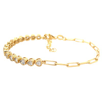 Pulsera Tenis Corazón