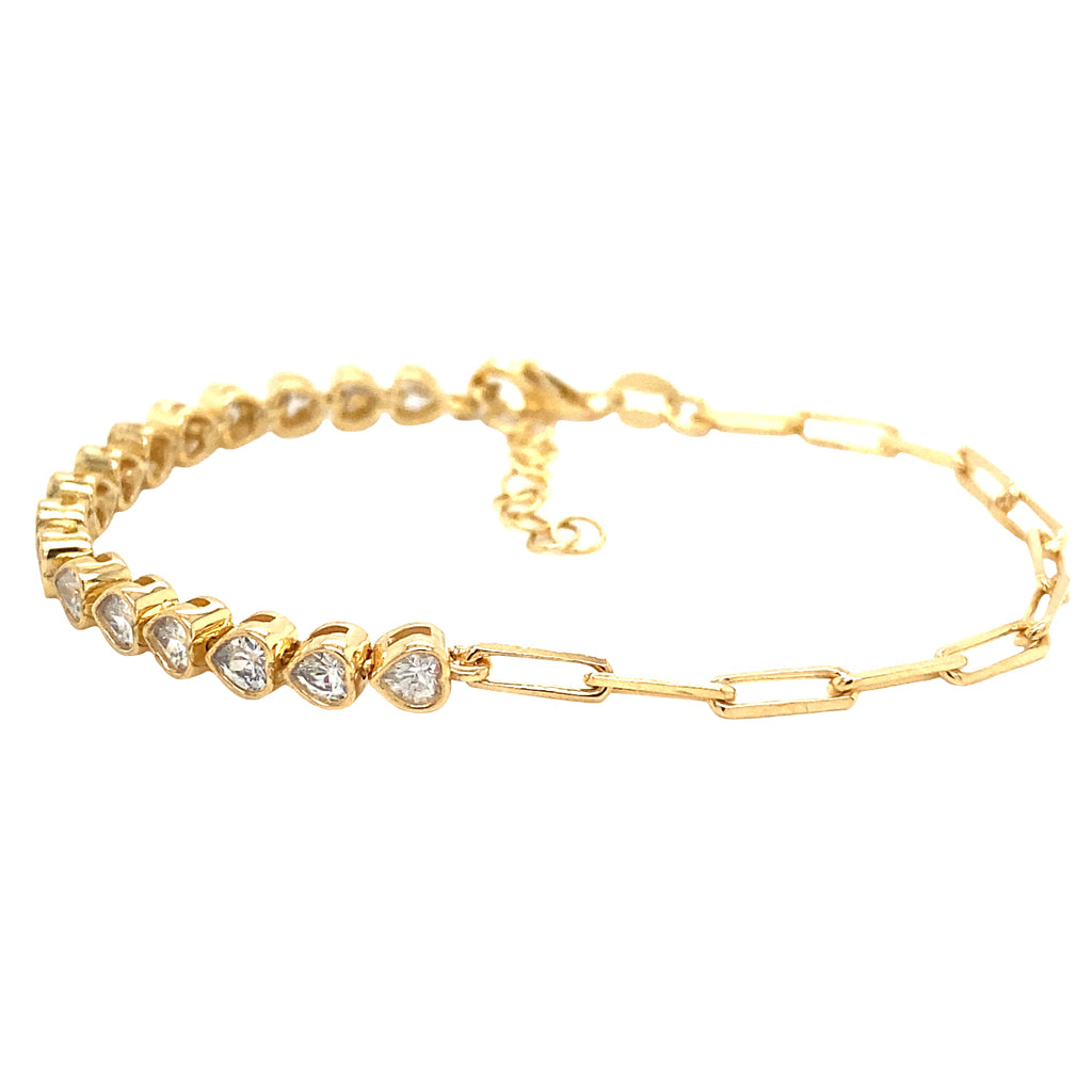 Pulsera Tenis Corazón
