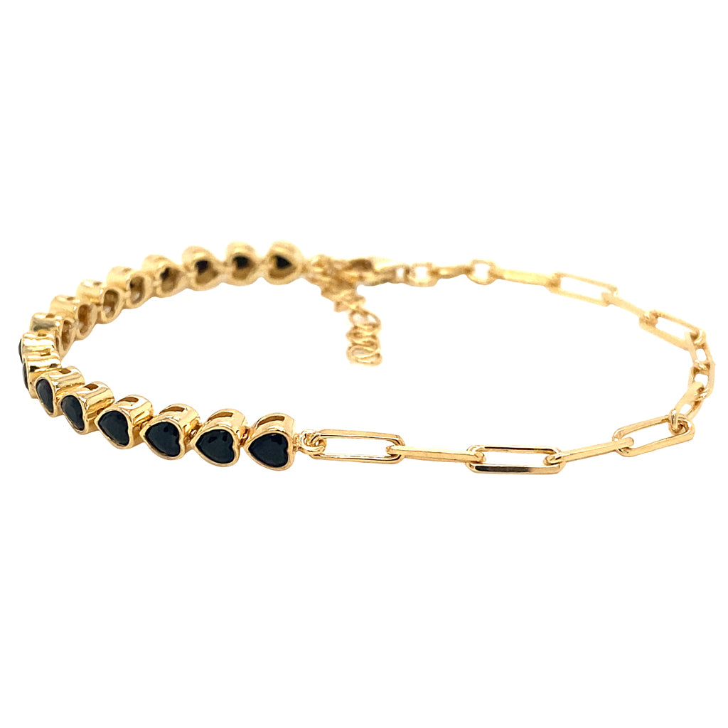 Pulsera Tenis Corazón