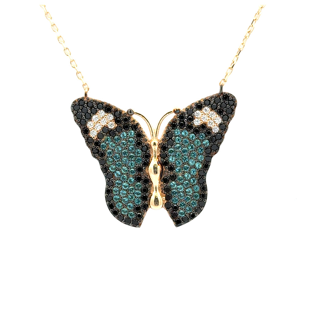 Collar Mariposa Monarca DO