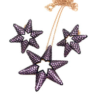 Set of shining stars