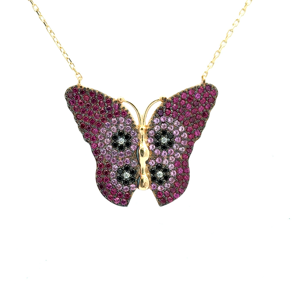 Collar Mariposa Monarca DO