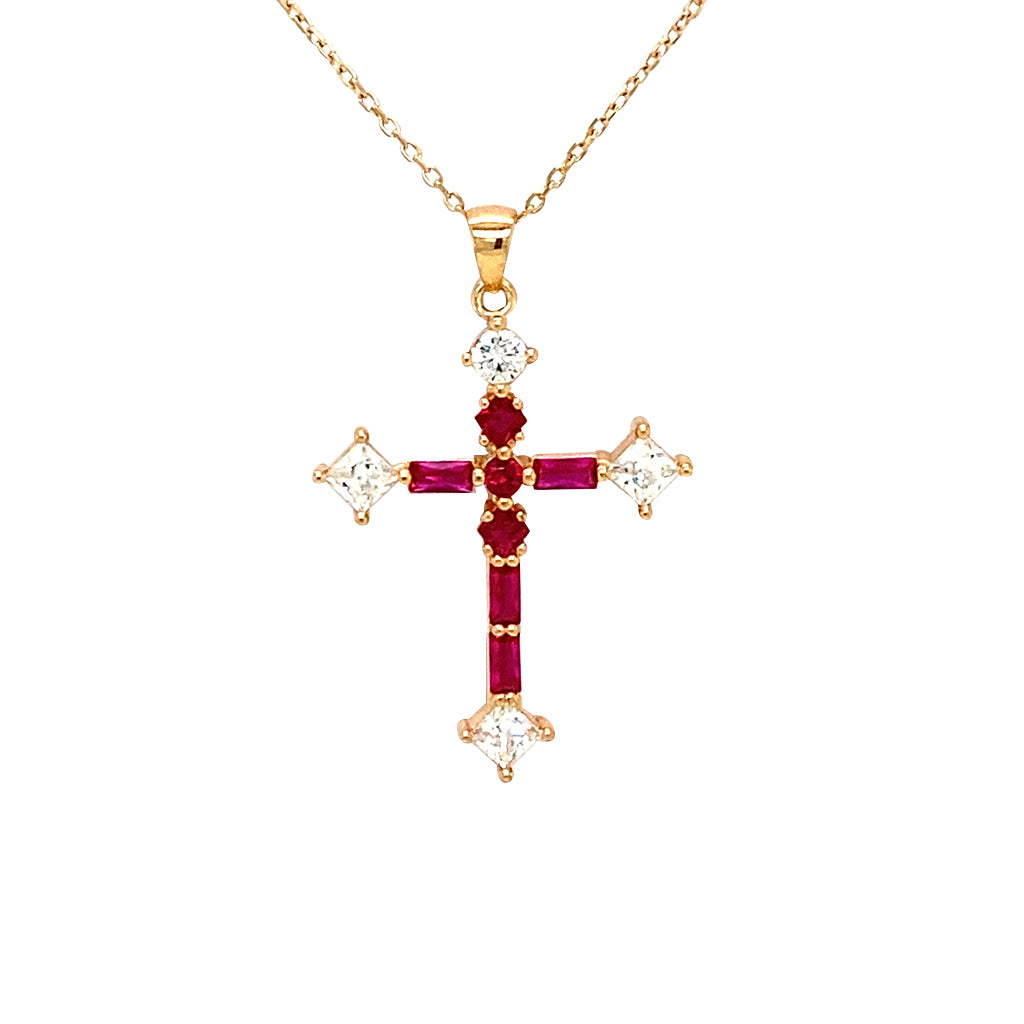 Anima Cross Necklace