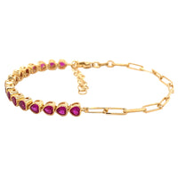 Pulsera Tenis Corazón