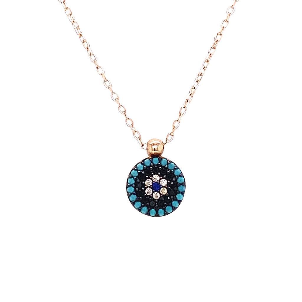 Turkish Eye Necklace 4N