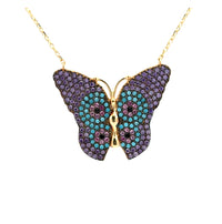 Collar Mariposa Monarca DO