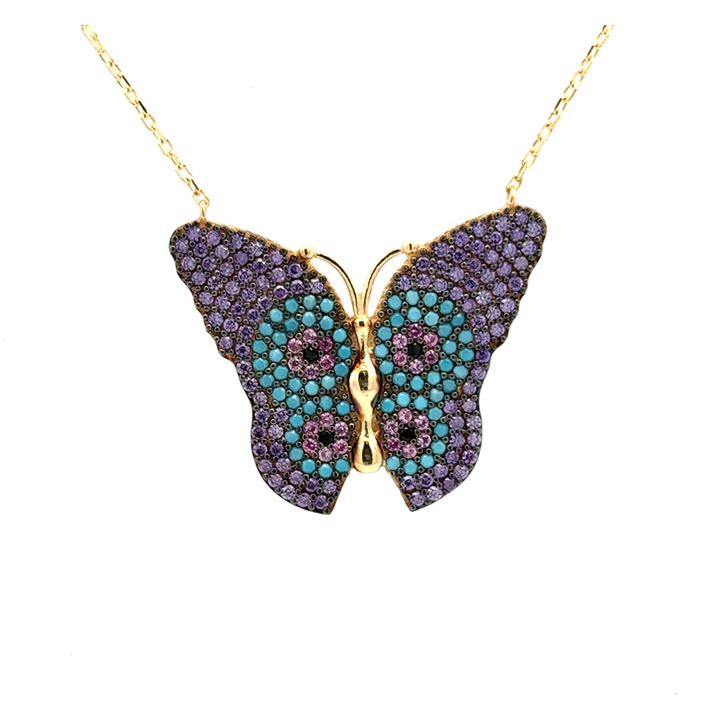 Collar Mariposa Monarca DO