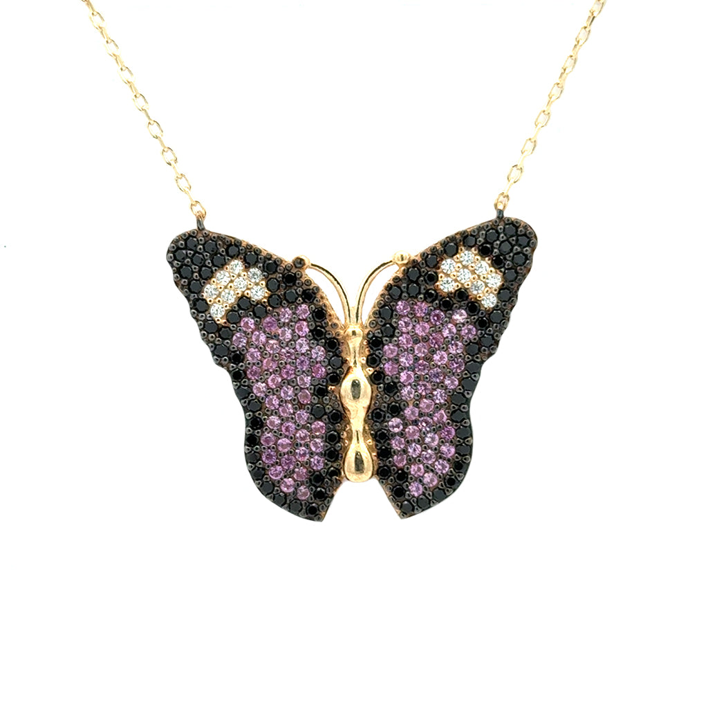Collar Mariposa Monarca DO