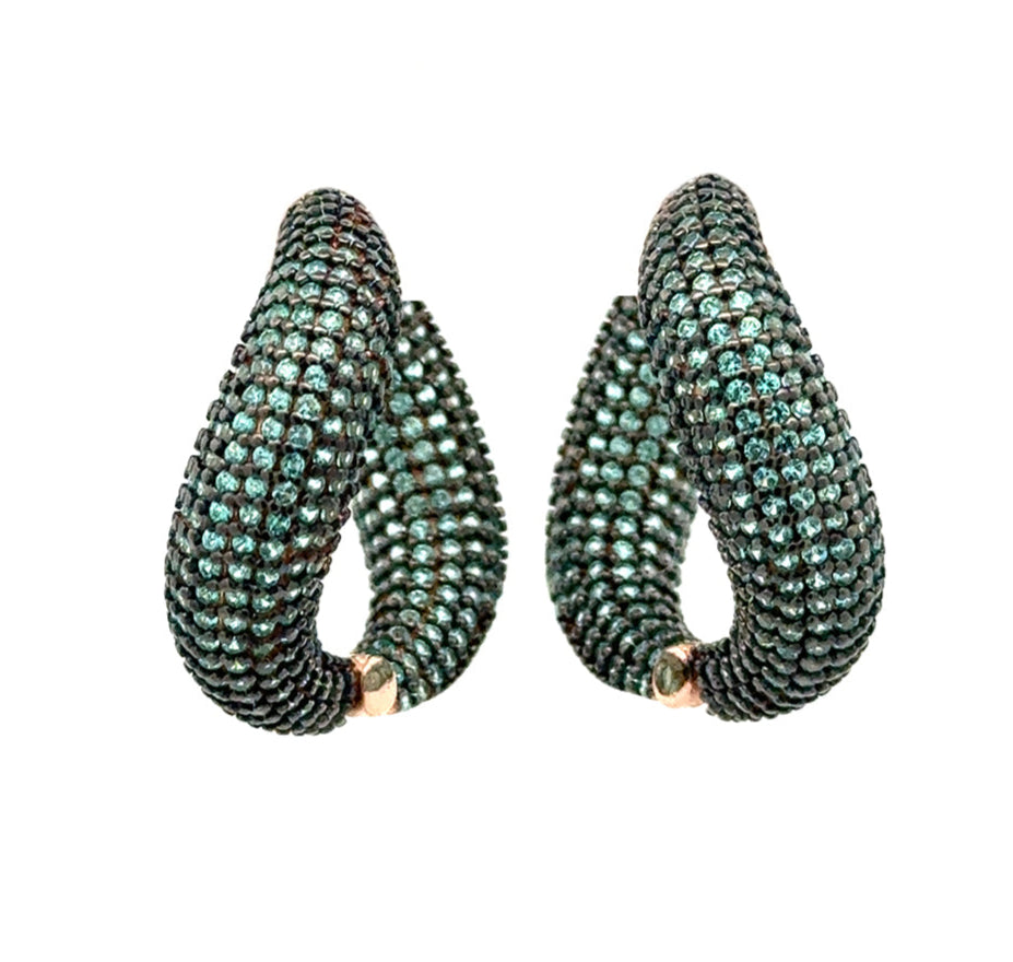 Wave earrings
