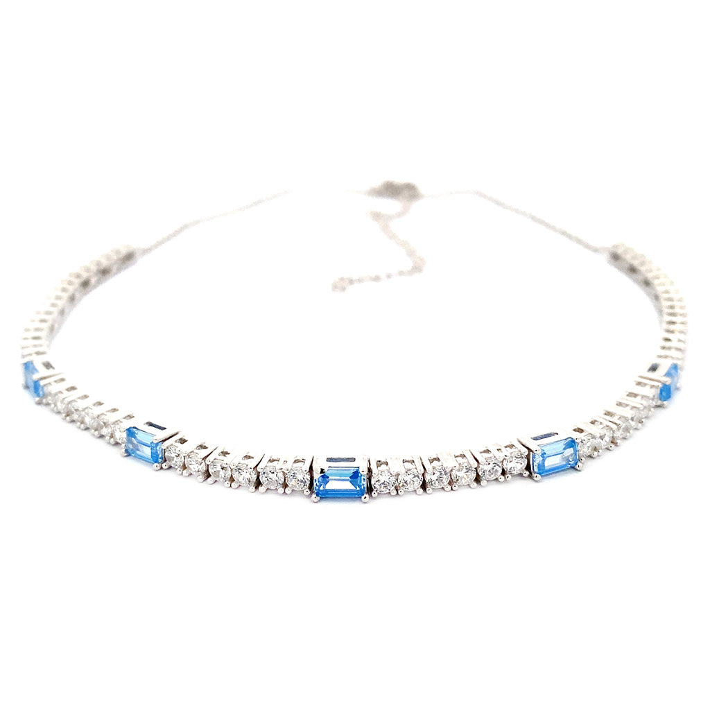 Tennis choker 2.5 Baguette 1