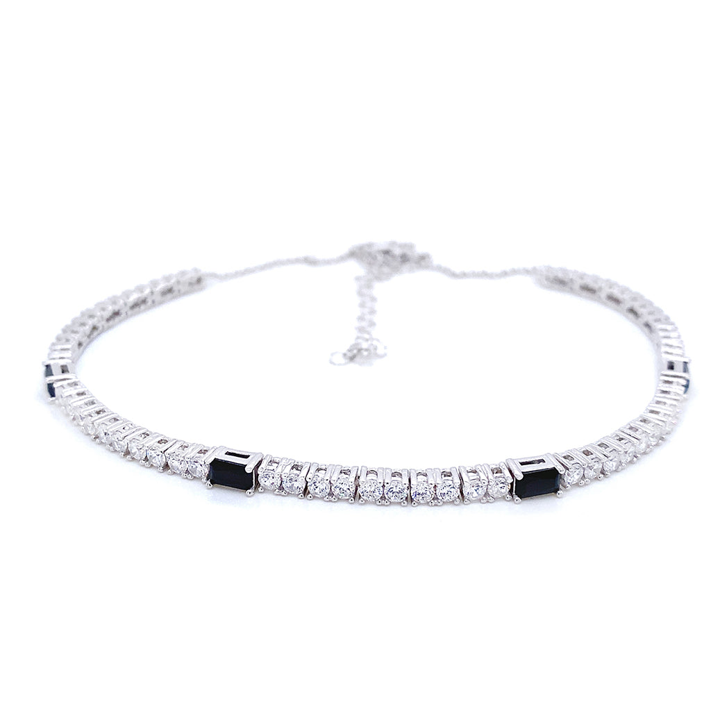 Tennis choker 2.5 Baguette 1