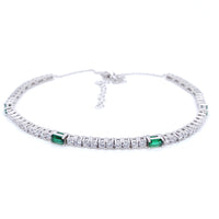 Tennis choker 2.5 Baguette 1