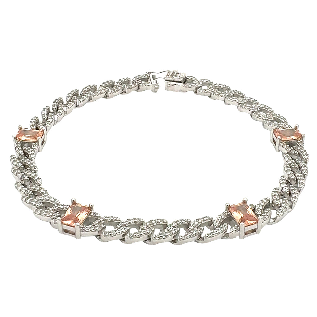 Pulsera Estambul Sparkly Baguete