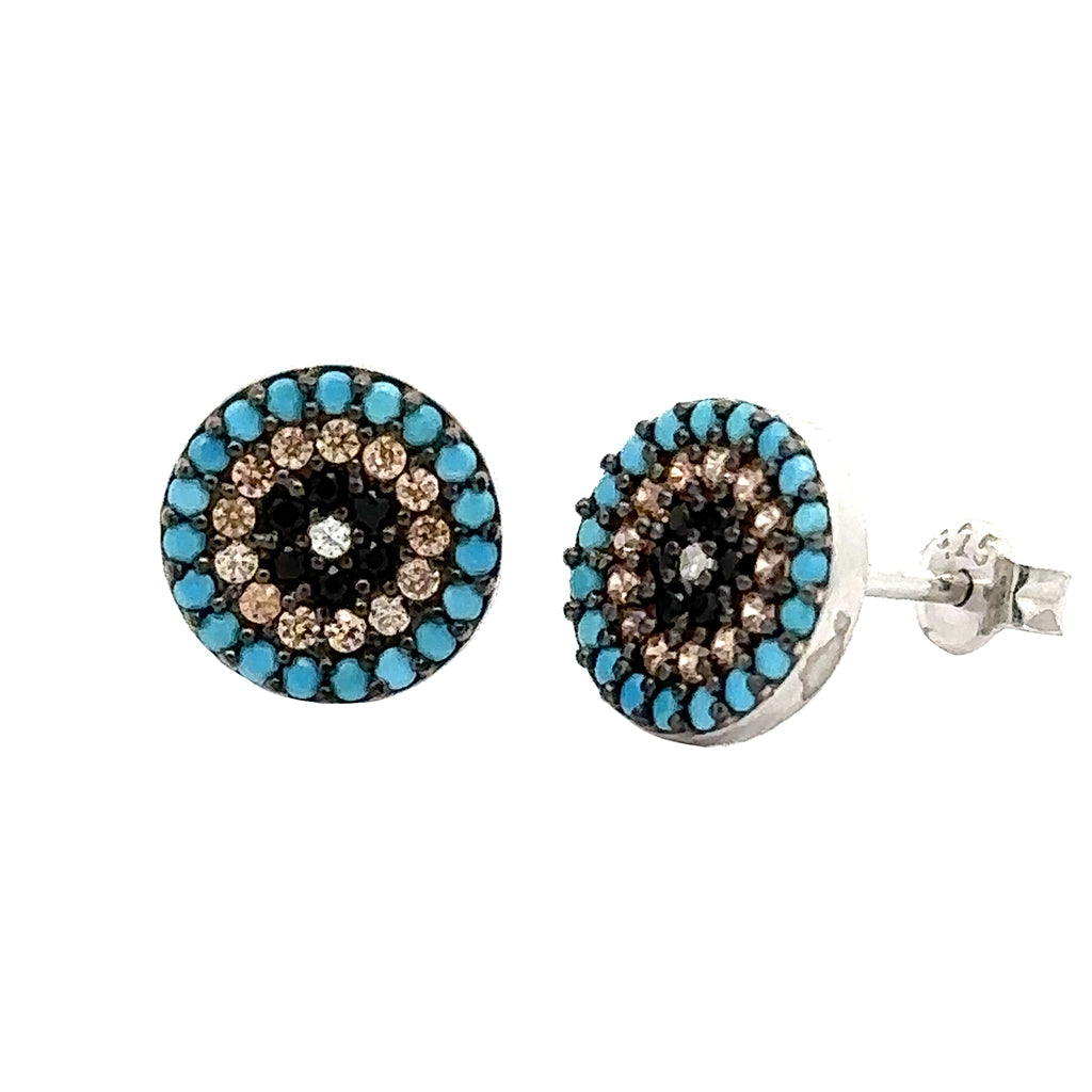 Aretes Ojo Turco 4N PL