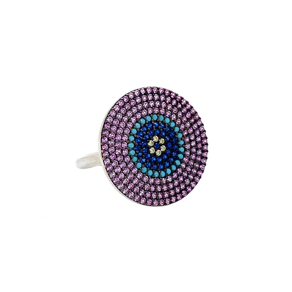 Anillo Ojo Turco 9 PL