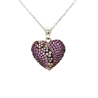 Collar Corazon Cometa