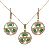 Set Trébol de Plata