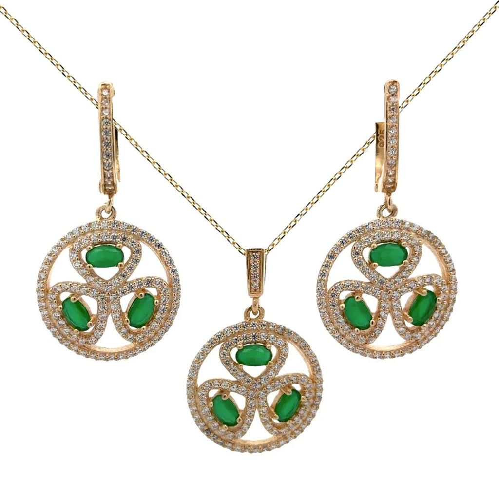 Set Trébol de Plata