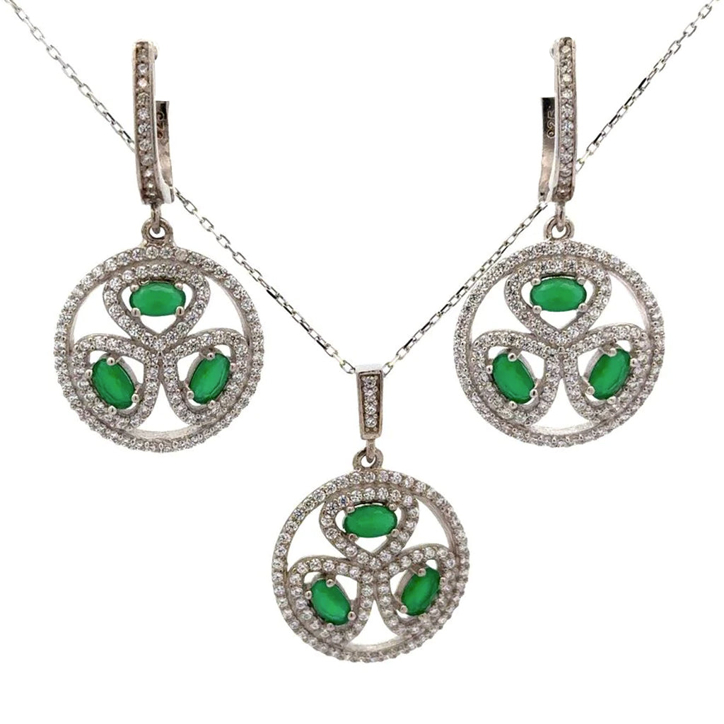 Set Trébol de Plata