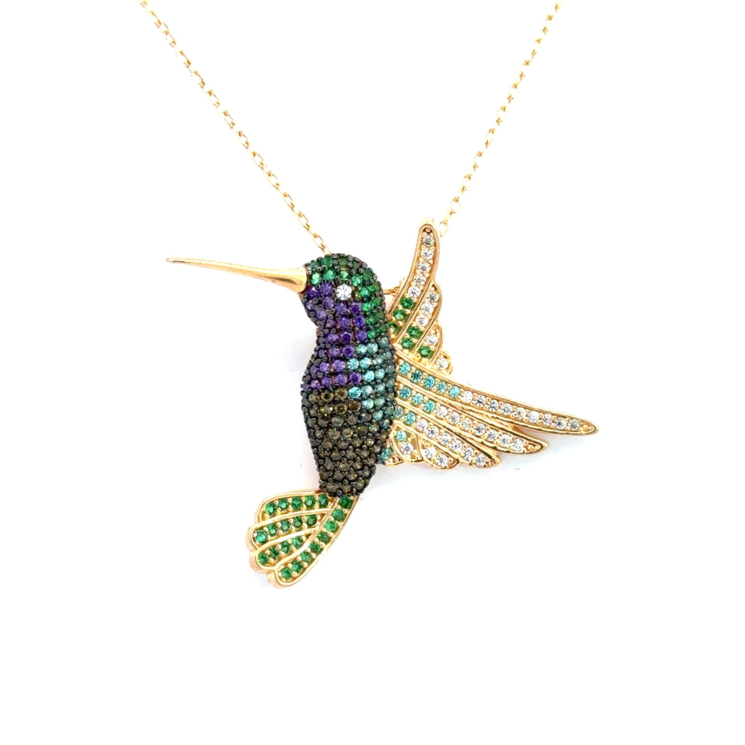 Hummingbird Necklace