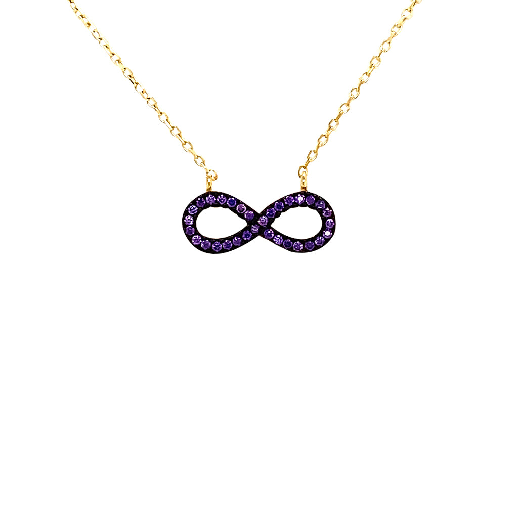 Classic infinity necklace