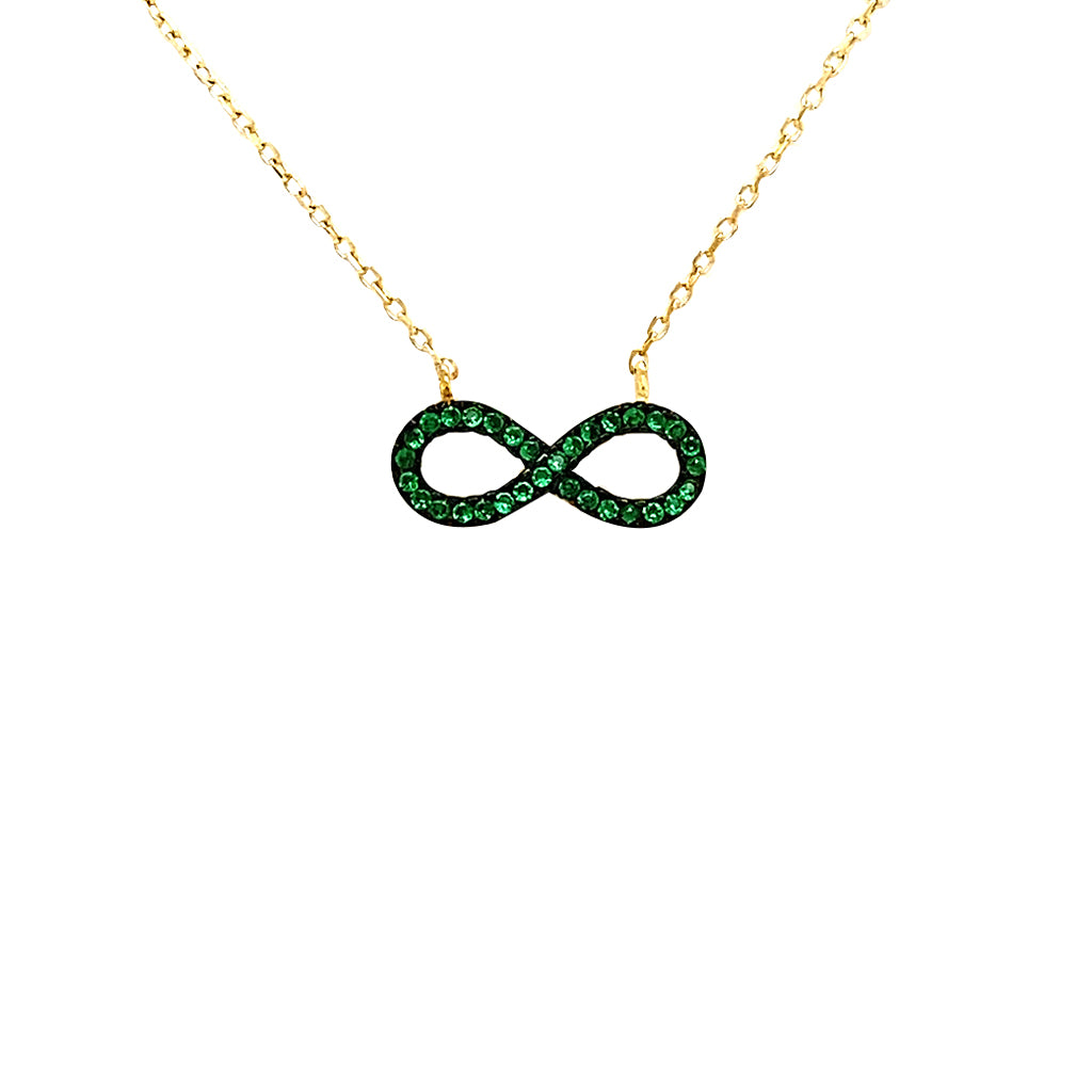 Classic infinity necklace