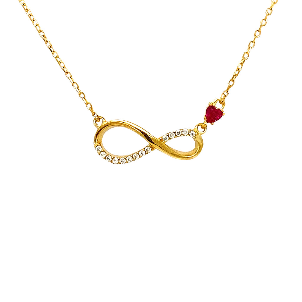 Collar Infinito Corazon DO