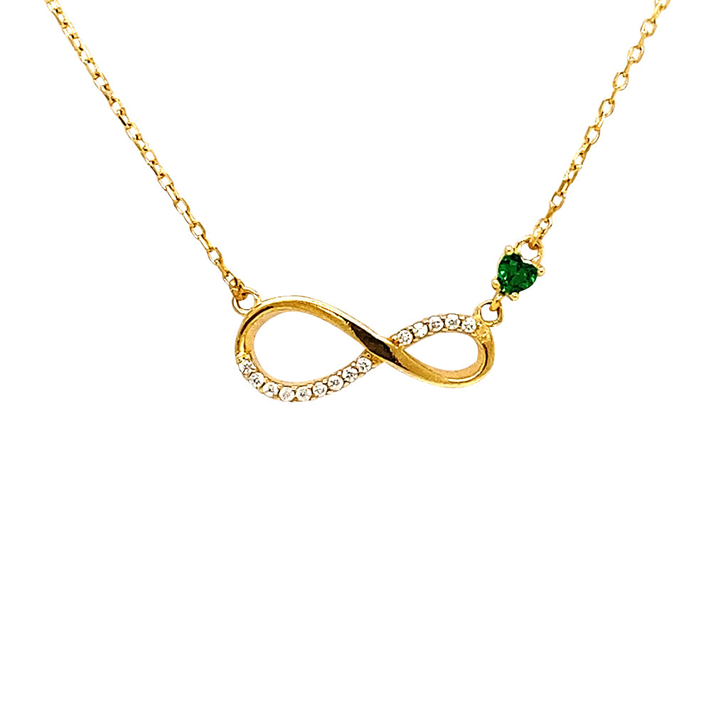 Collar Infinito Corazon DO
