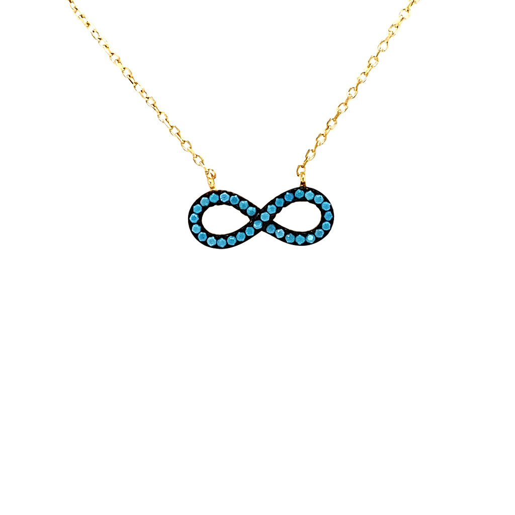 Classic infinity necklace