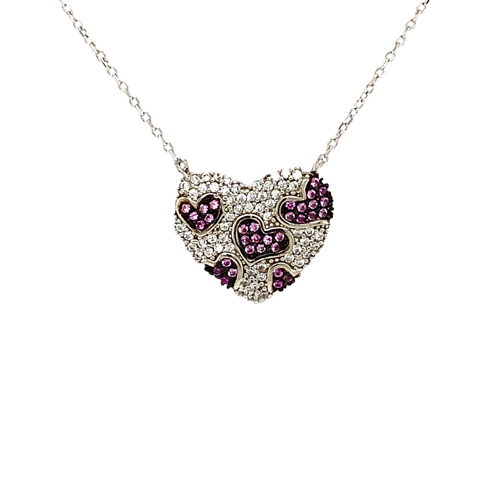 Collar Corazon Multi