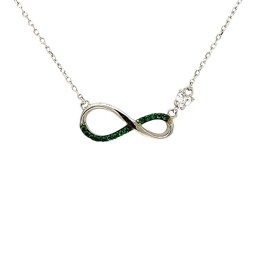 Collar Infinito Corazon PL