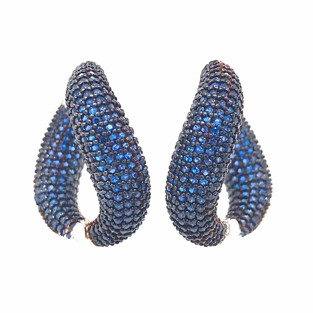 Wave earrings