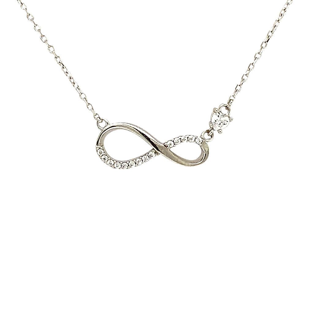 Collar Infinito Corazon PL