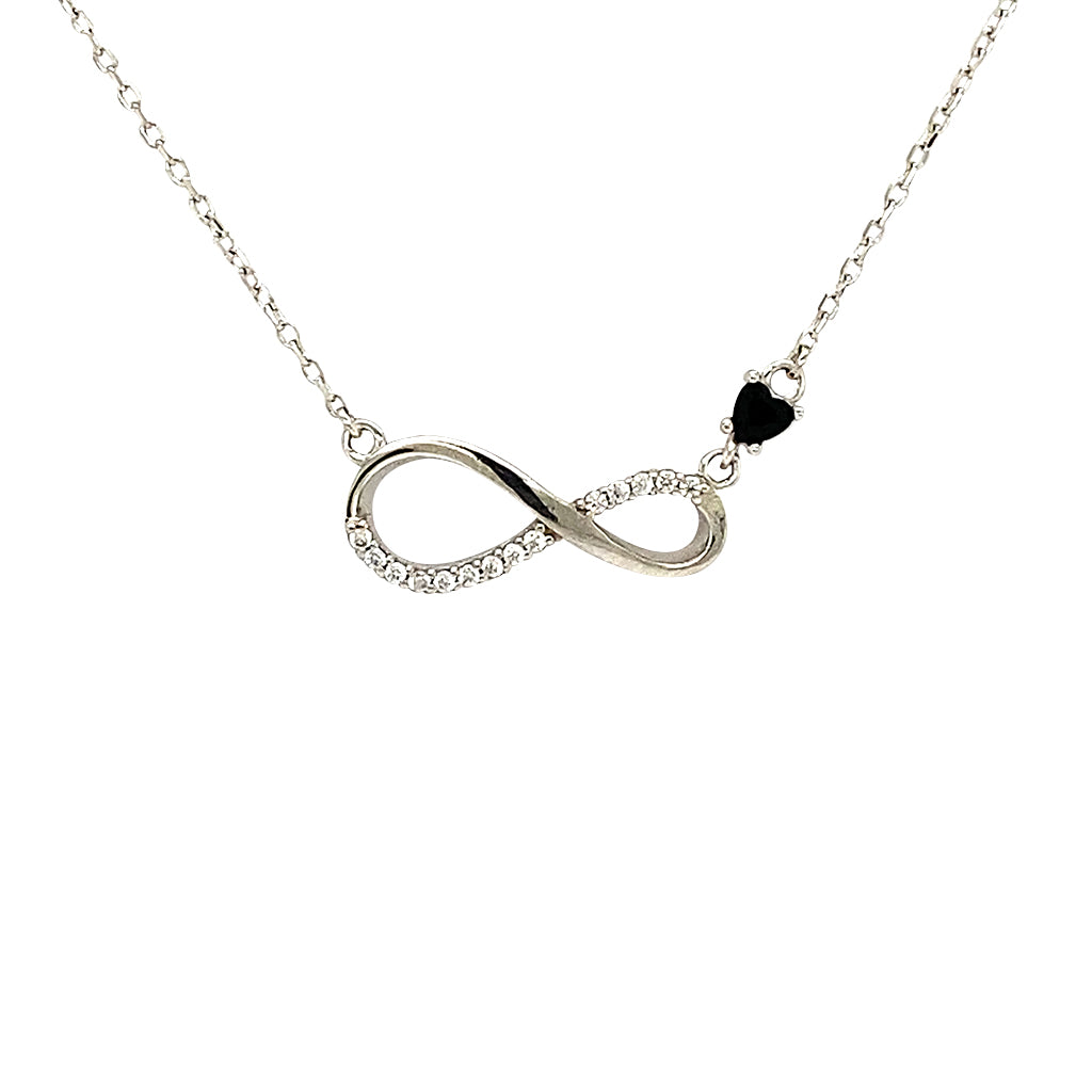 Collar Infinito Corazon PL