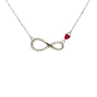 Collar Infinito Corazon PL
