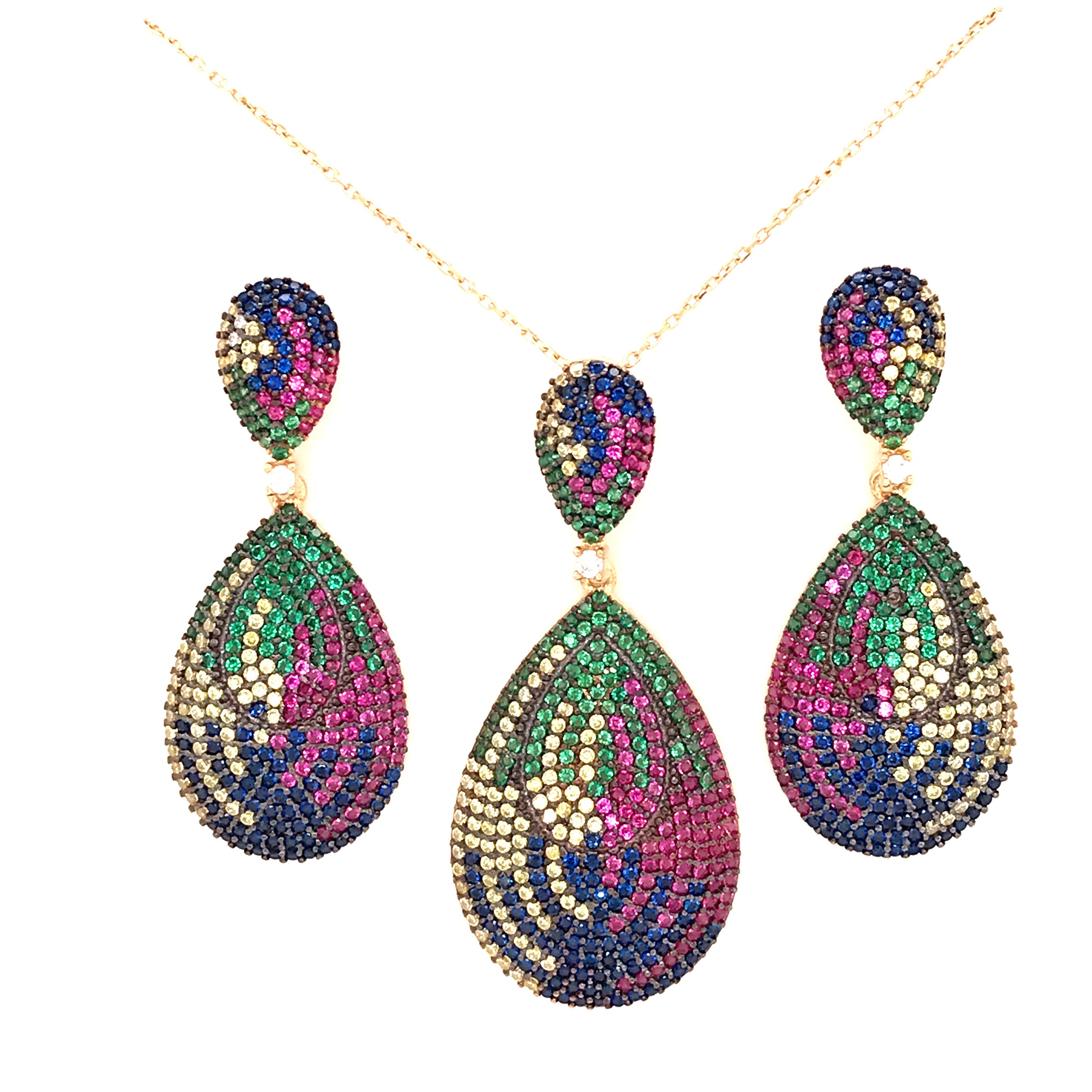 Damla Pavé Set