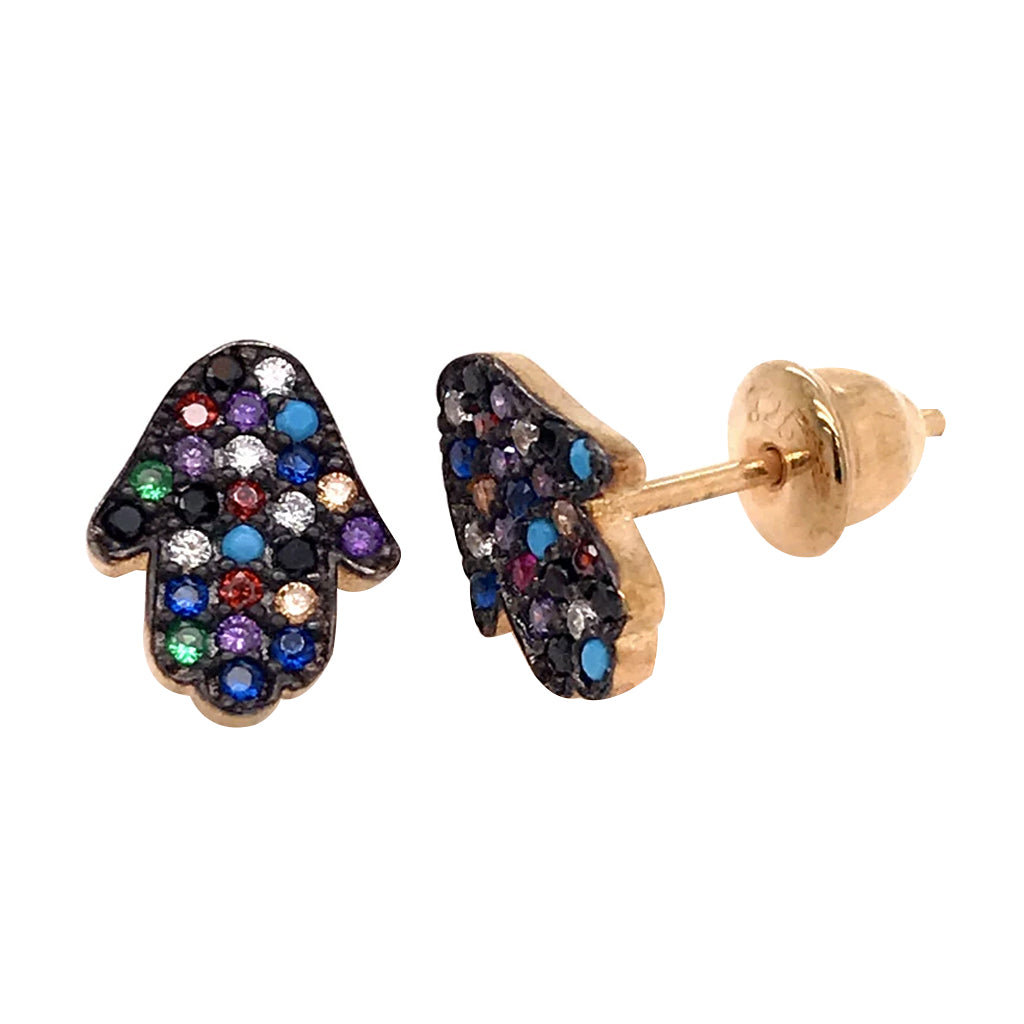 Aretes Mano de Fátima