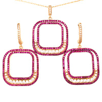 Set Sparkly Cuadrado