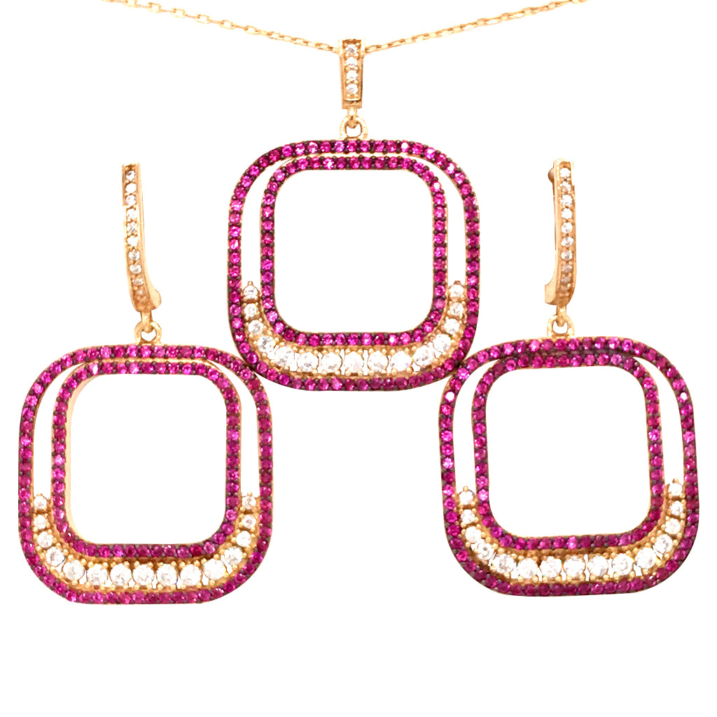 Set Sparkly Cuadrado